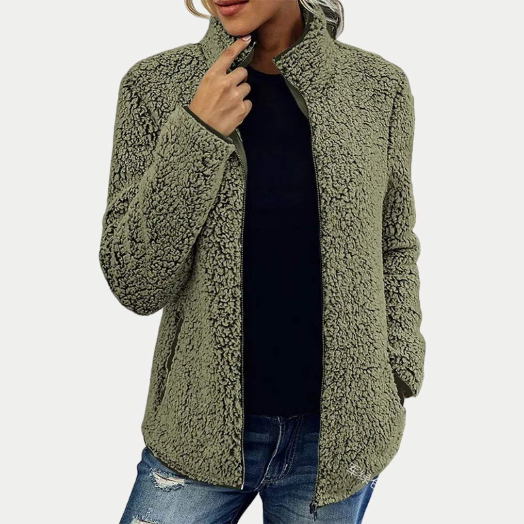 Peggy | Elegant Casual Fleece Jacket