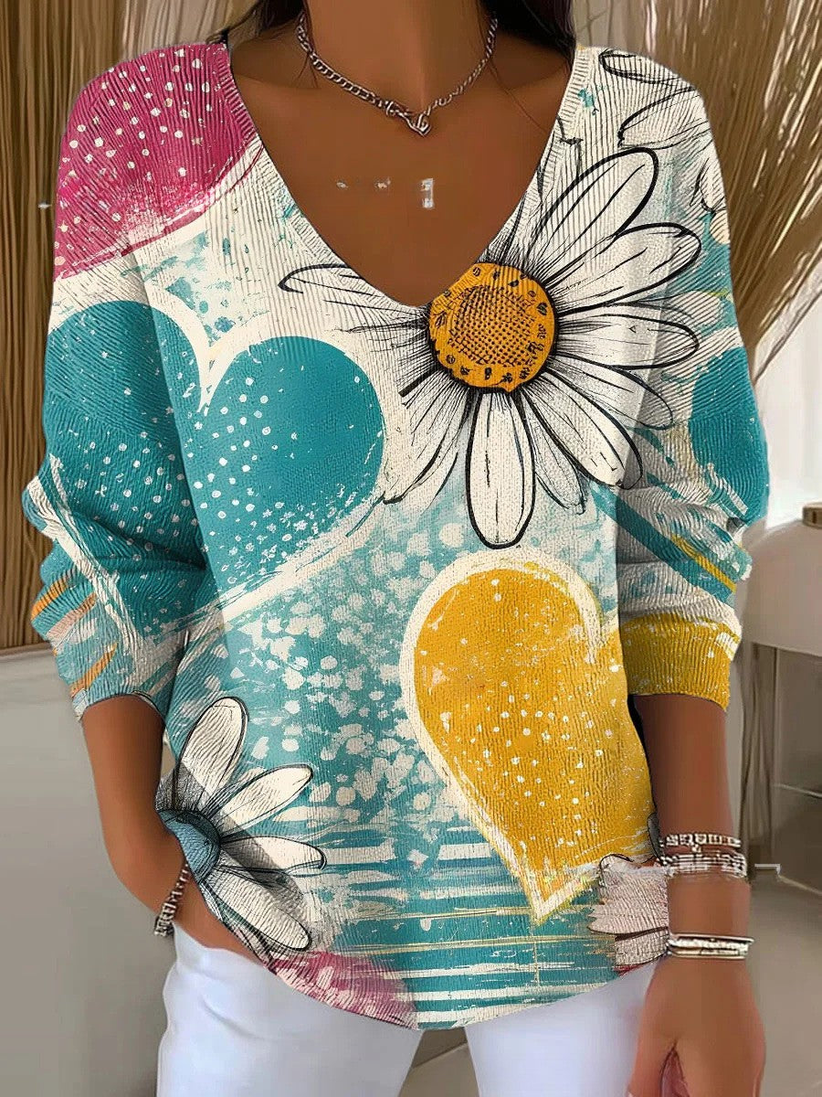 HELENE | Sweater with V-neck