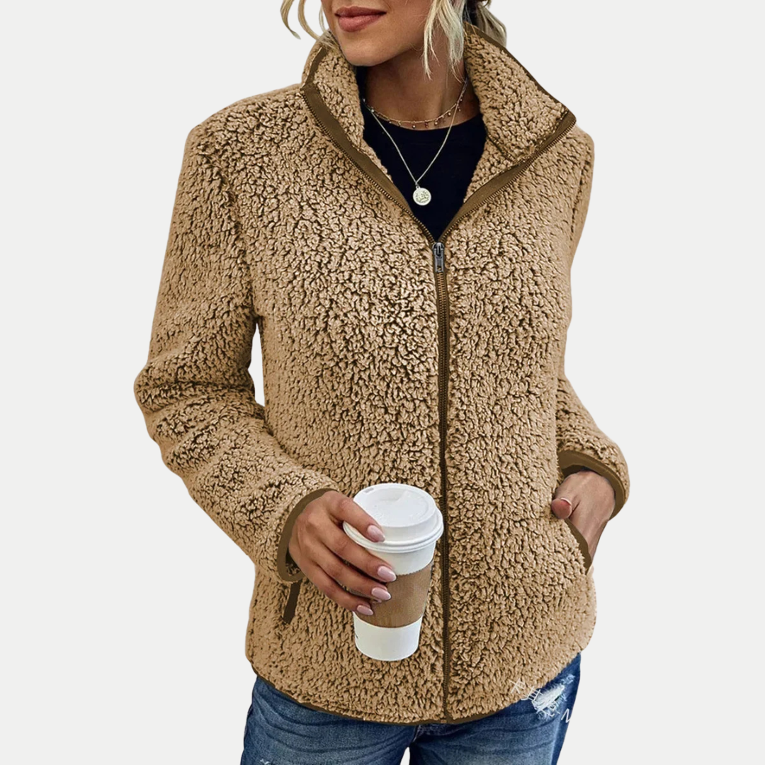 Peggy | Elegant Casual Fleece Jacket