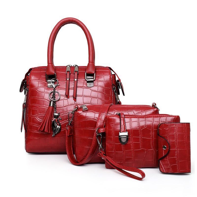 Malin | Modern Leather Bag in 4 Parts