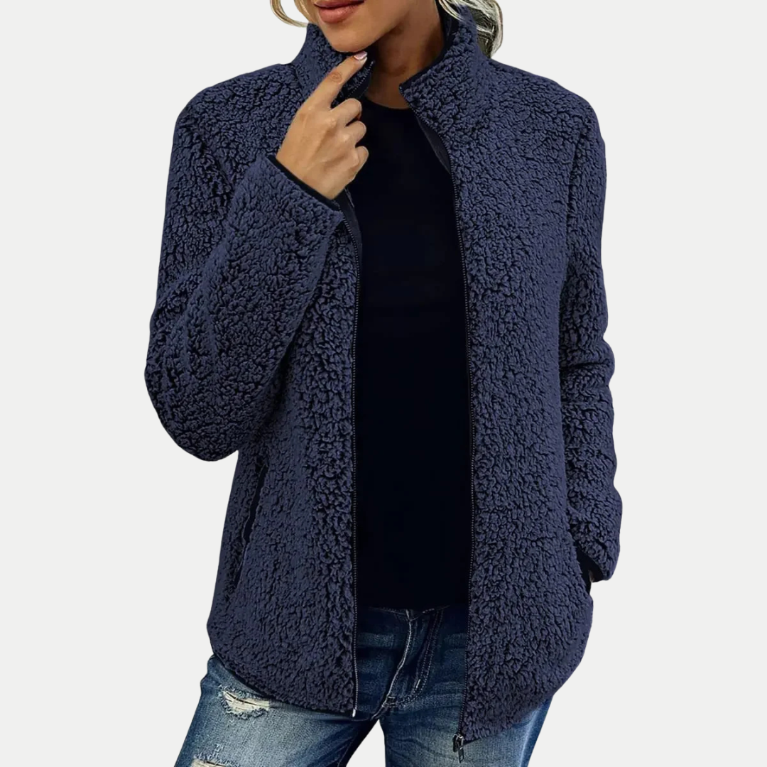 Peggy | Elegant Casual Fleece Jacket