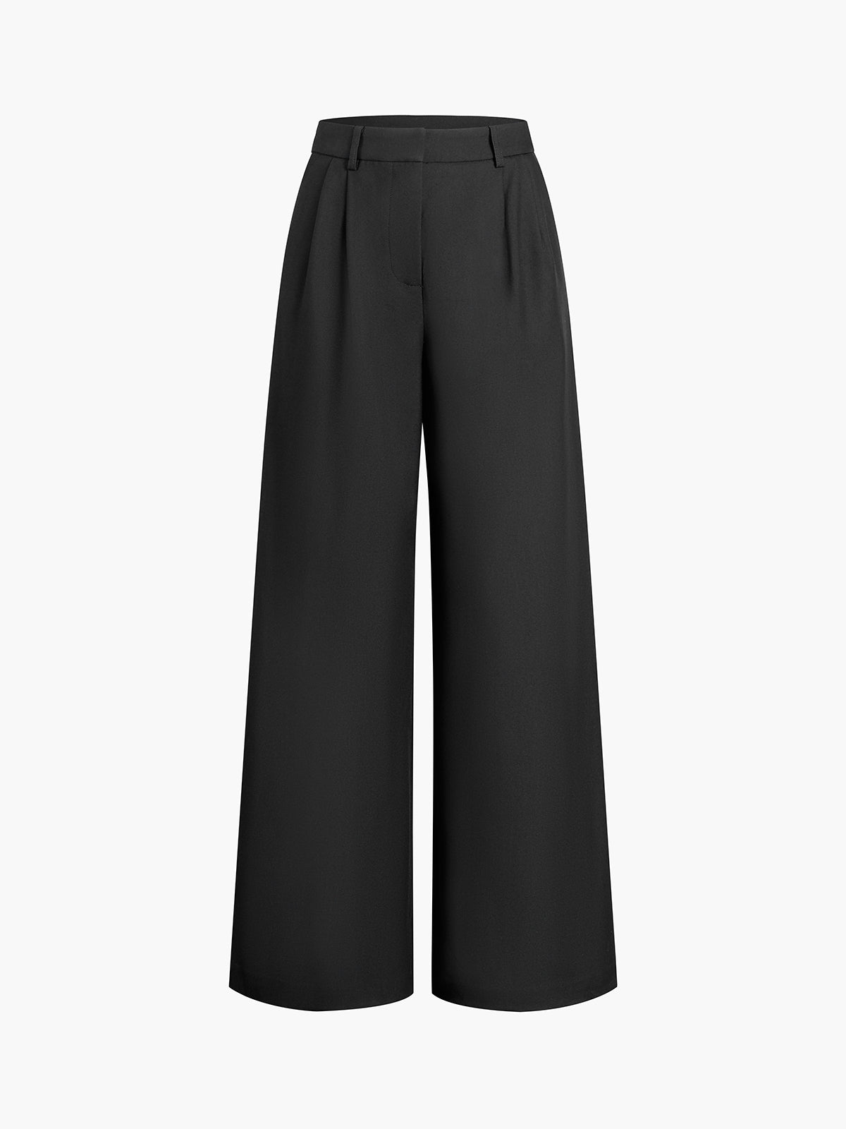 Wide Pants Without a Waistband