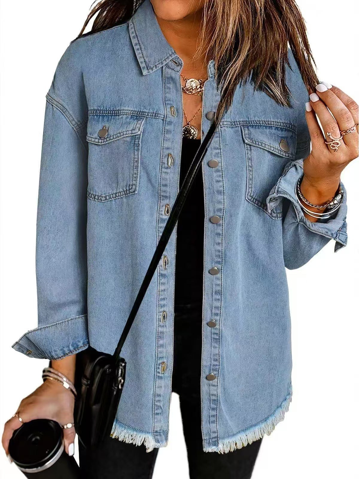 Sofia Denim™ | Elegant Denim Jacket