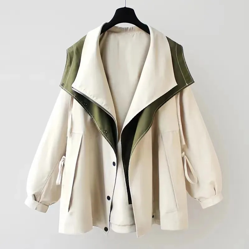 Lori – Elegant jacket with weather and wind protection